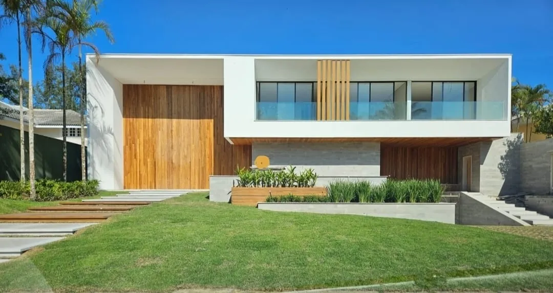 Mansão contemporânea no Condomínio Malibu — Barra da Tijuca